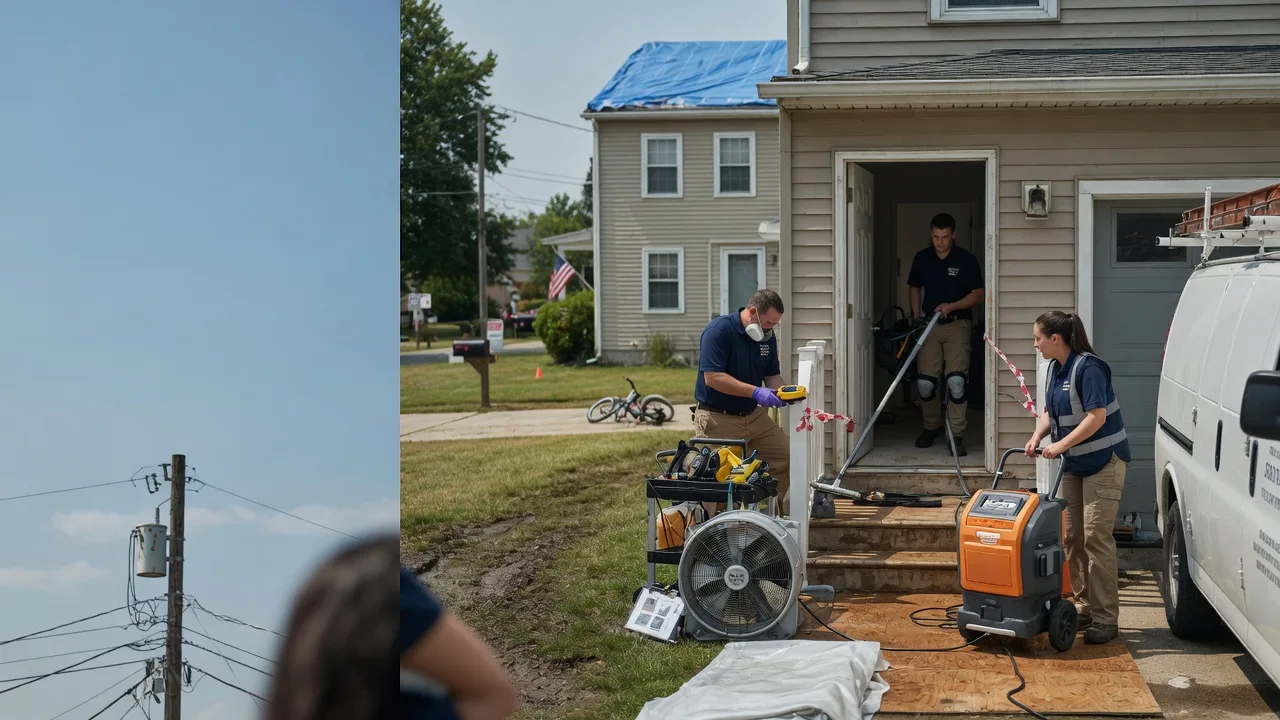 Water Damage Repair in North Washington, PA near me
